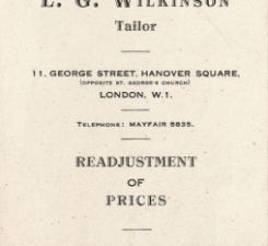 1931 Readjustment Of Prices 1